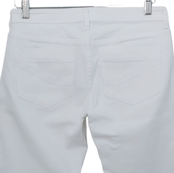 TOMMY BAHAMA White boyfriend slim cut low rise preppy jeans - Picture 5 of 13